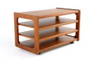 Carrello portaoggetti vintage per audio "Hogager", design danese