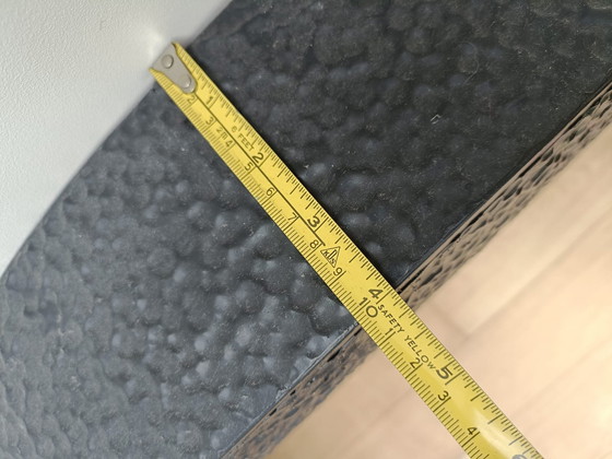 Image 1 of Large Round Metal Mirror