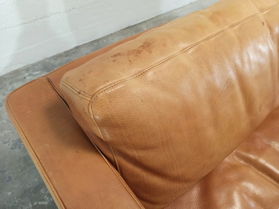 Image 1 of Molinari Cognac leather sofa 