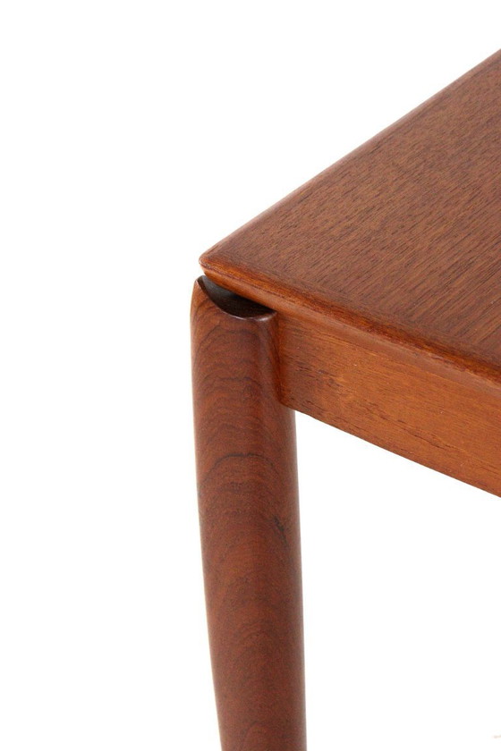 Image 1 of H.W. Klein for Bramin rectangular extendable dining table XL vintage Danish design