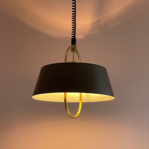 Lampada a sospensione vintage Hercules di Jo Hammerborg di Jo Hammerborg per Fog e Mørup, 1960