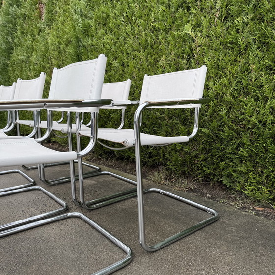 Image 1 of Vintage chrome buisframestoelen