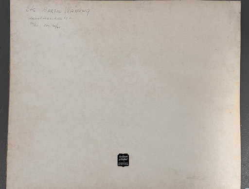 Martin Waning / Etching - Straßenmusiker – lithos zeefdrukken, Paper (photo 2 of 6)