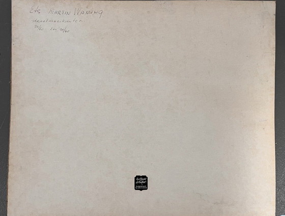 Martin Waning / Etching - Straßenmusiker – Lithographien & Drucke, Paper (photo 2 of 6)