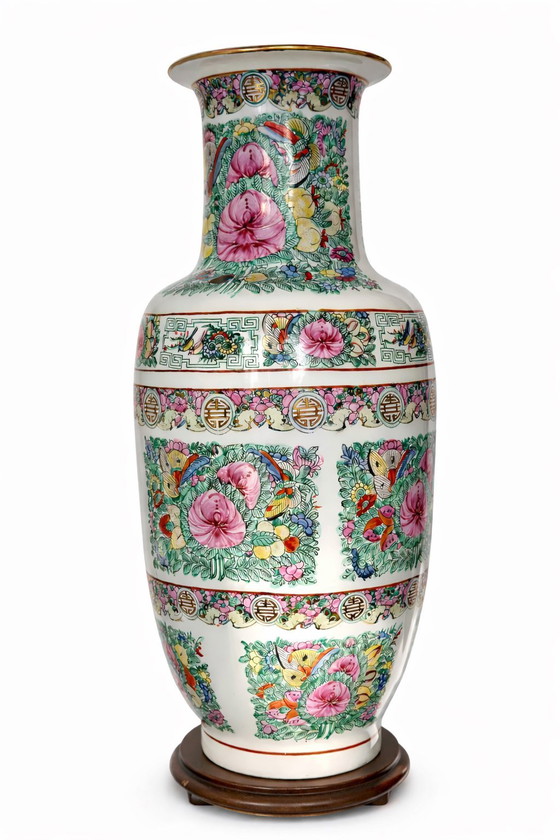 Image 1 of Grote Chinese porseleinen vloervaas