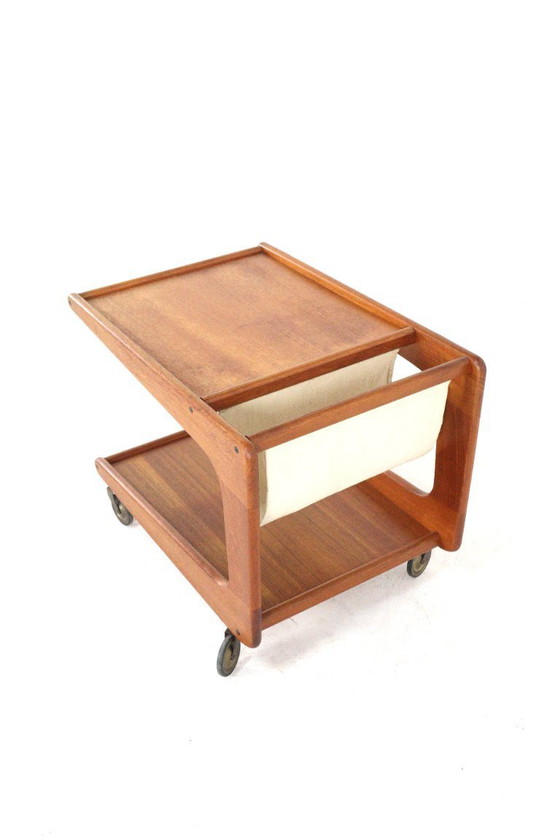 Image 1 of Carrello Sika mobler con portariviste vintage danese