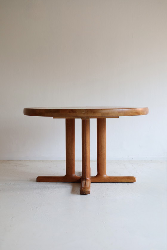 Image 1 of Table de salle à manger extensible en teck, années 1950/60