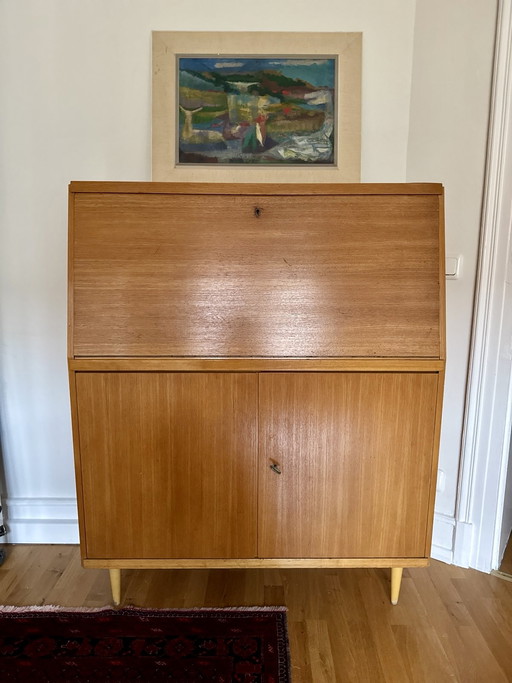 60er-Jahre Sekretär aus Holz – Mid-Century Design