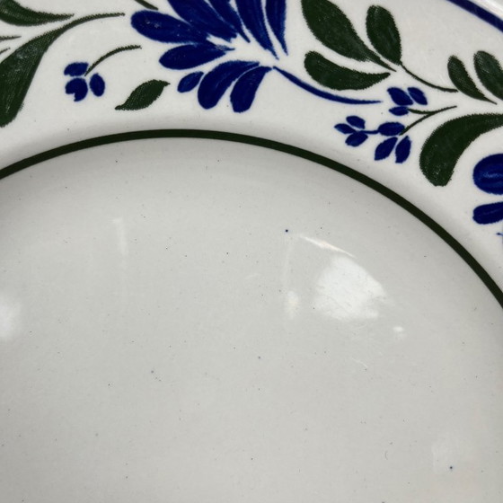 Image 1 of 6-teiliges Speiseteller-Set von Churchill England, Blumenmuster, 1970