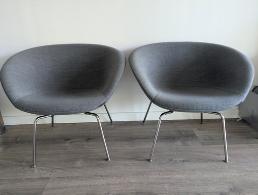 Silla de salón con forma de maceta
