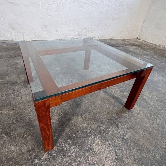 Image 1 of Teakhouten salontafel van John Makepeace, 1960