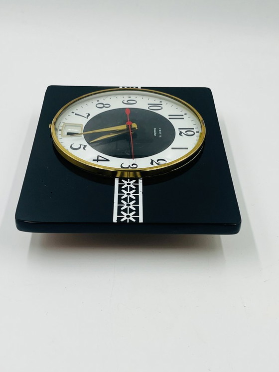 Vintage Vedette transistorklok uit de jaren 60 – Klokken, Wood (photo 9 of 13)