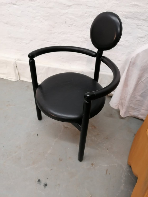 Image 1 of Ensemble de salle à manger série PAN de Rosenthal Vico Magistretti, 5 chaises + table rare