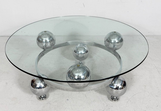 Image 1 of Space Age/Sputnik/Atomic, Coffee Table, Couchtisch, Deutschland, 1970er Jahre