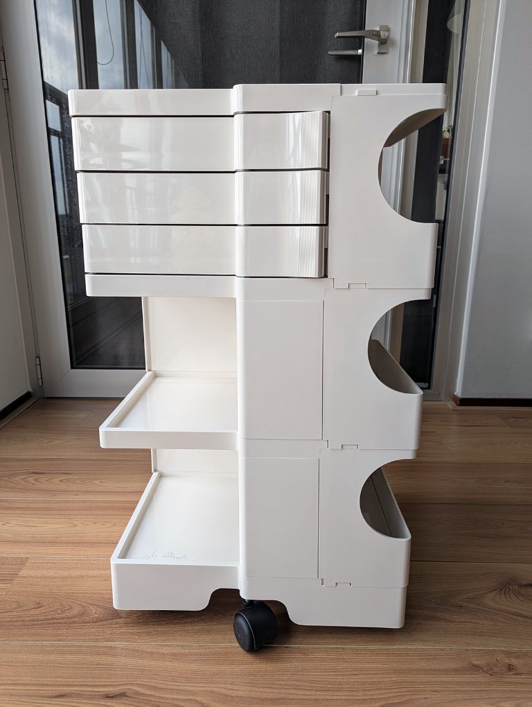 Trolley ' Bobby ' de Joe Colombo pour Bieffeplast