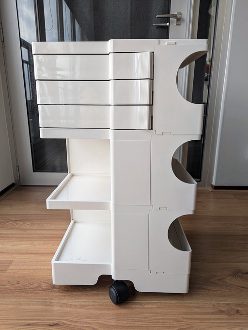 B-Line "Boby Trolley" - 3/6 drawers - Joe Colombo (White, Italy)