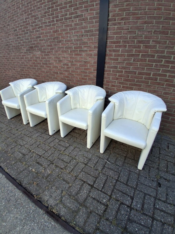 Poltrone da sala da pranzo Rolf Benz, 4 pezzi – Sedie da pranzo, Leather, Modern (photo 7 of 10)