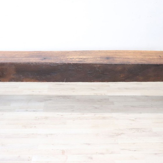 Panca lunga antica in noce con contenitore, Italia inizio XVIII secolo – Panche, Legno (photo 15 of 18)