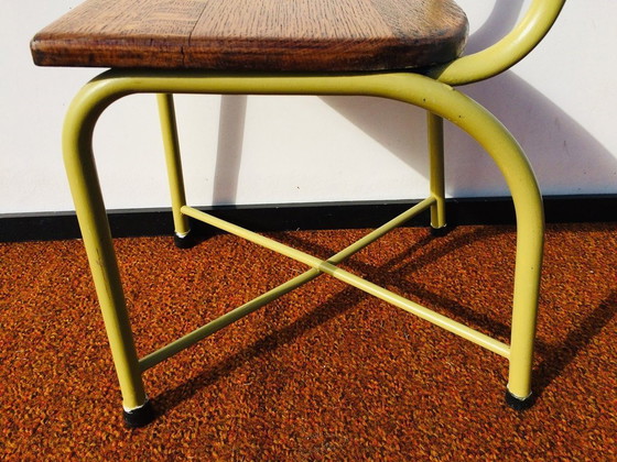 Image 1 of Vintage industrial TUBAX toddler chair [Vintage 50s] children's chair