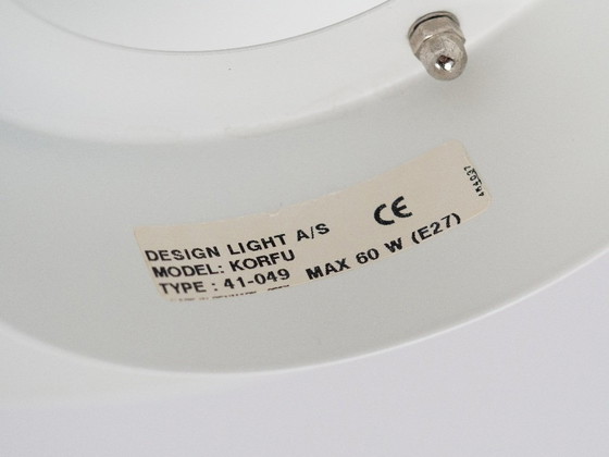 Image 1 of Paire de 2 suspensions vintage danoises Korfu de Design Light