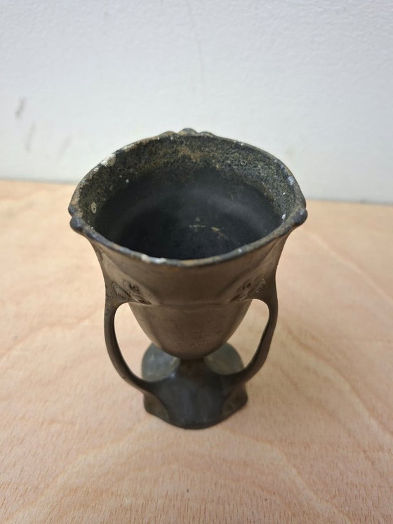 Image 1 of Antica tazza in peltro Kayserzinn Art Nouveau