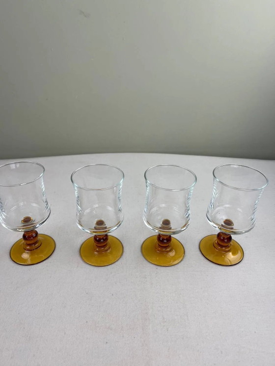 Vintage amber glass – Glass & Decanter, Crystal (photo 3 of 7)