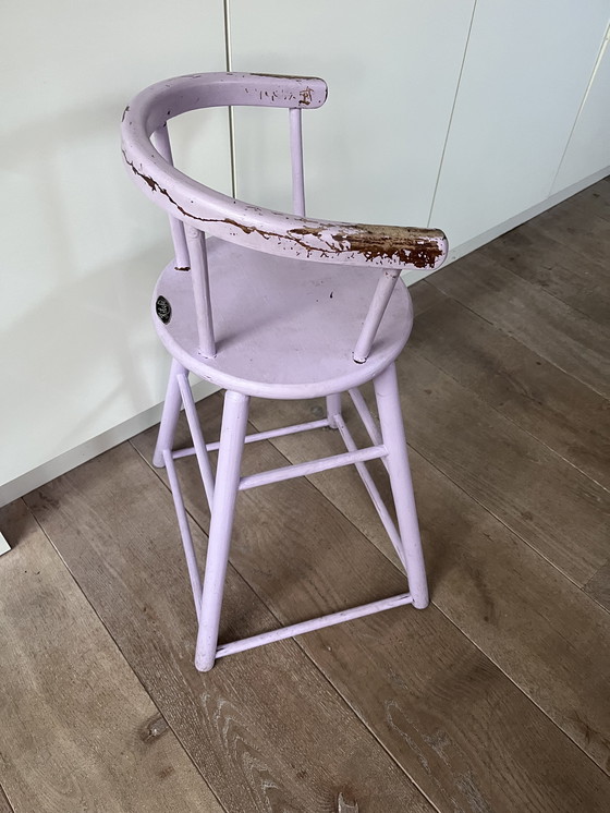 Image 1 of Kibofa hippe kinderstoel geverfd 