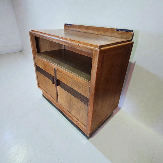 Image 1 of Antique cabinet Hague School bookcase Art Deco