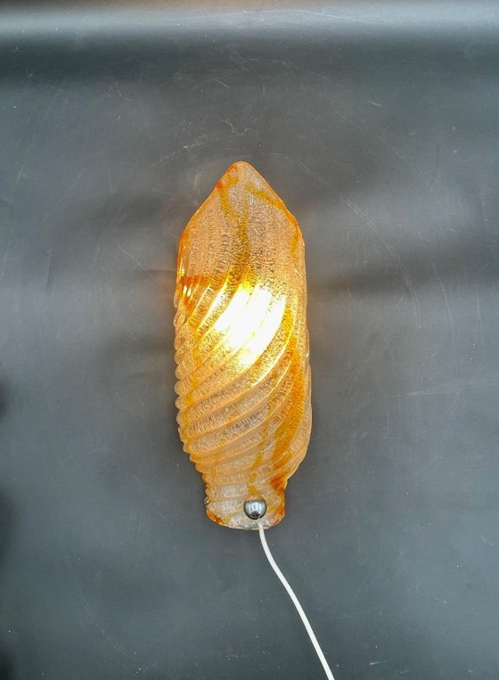 Image 1 of Sculpturale Vintage  - Attr Mazzega (Murano) - Verre Artistique & Tonalités Ambrées