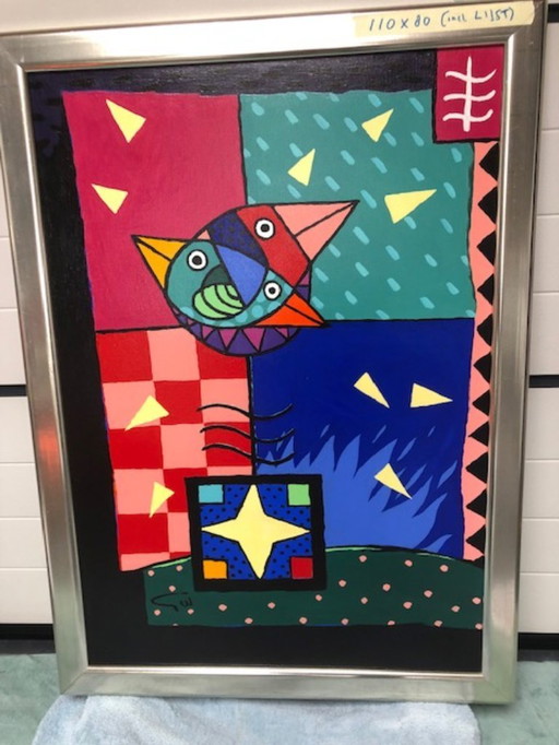 “Three Birds”, from the Wim Heesakkers collection (1950).