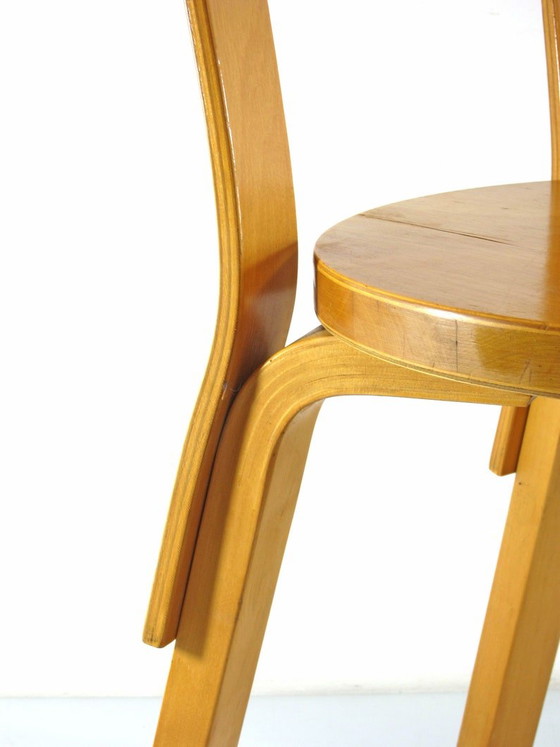 Sedia da pranzo Alvar Aalto 66 Artek – Sedie da camera, Scandinavian (photo 10 of 10)
