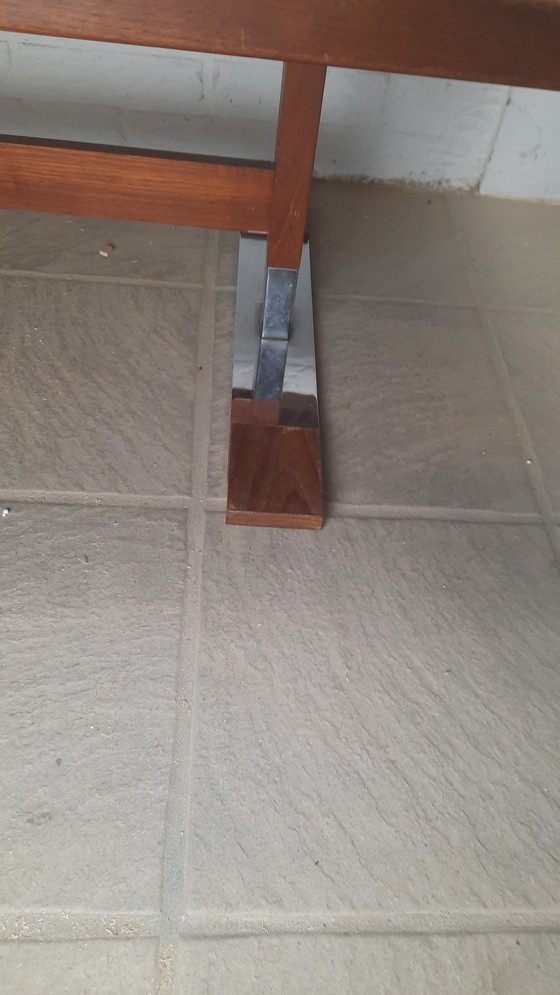 Image 1 of Tavolino Fristho con anta in rovere