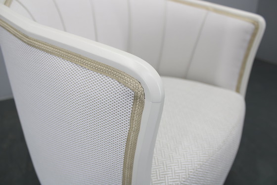 Image 1 of 1930 gerestaureerde Weense Secessie fauteuil