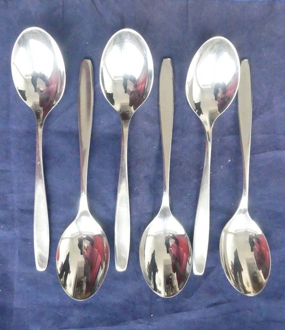 Image 1 of Service de couverts WMF Modèle Hamburg 24 pièces 6 personnes Argent 90 WO3aeb