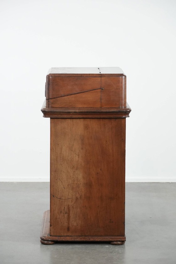 Image 1 of Antique standing desk/counter/English writing table from the 19th century