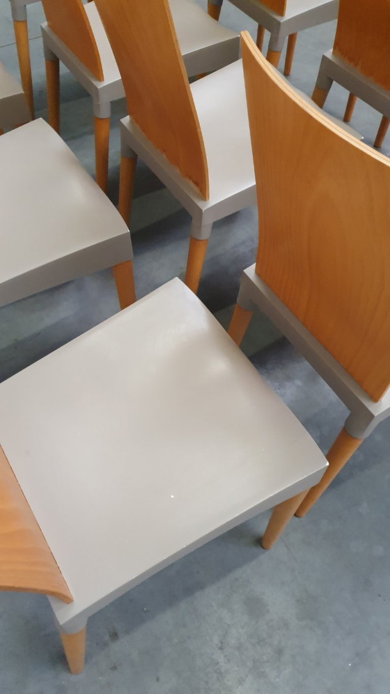 Image 1 of 12 chaises Miss Trip, design Philippe Starck Kartell, 1996, Italie