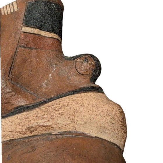 Image 1 of Statua in ceramica di una donna con bambino