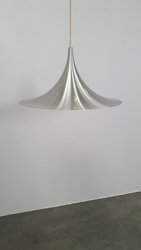 Image 1 of 2x Witch hat trumpet lamp vintage design 50s 60s