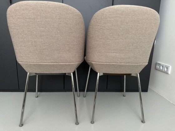 Image 1 of 3 x Muuto Oslo Side Chair, Ocean 32 Chrome 