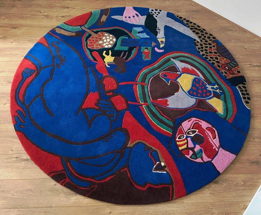 Corneille - alfombra redonda de 215 cm de diámetro