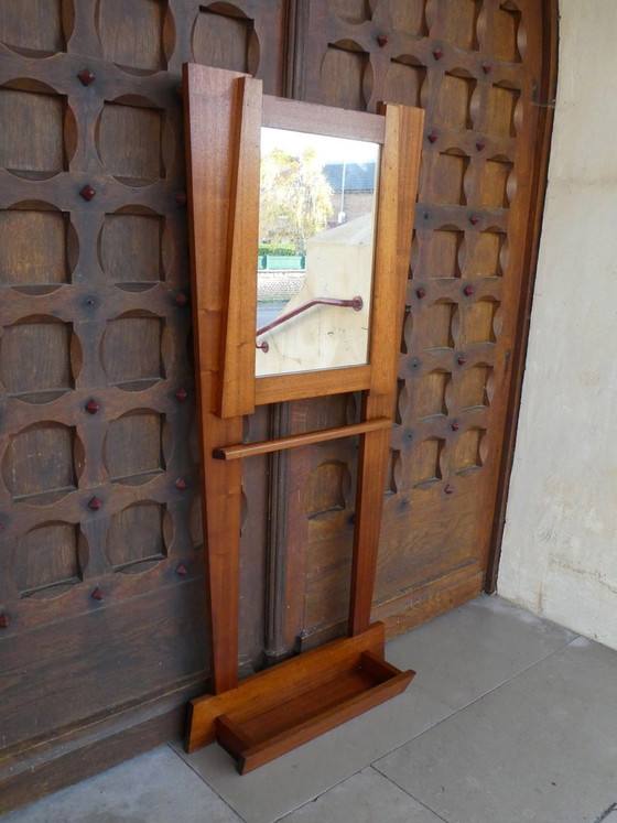 Armoire en Acajou avec Miroir, 1950 (photo 4 of 10)