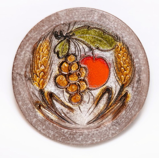 Image 1 of 2 vazen + 2 wandborden - Ruscha 