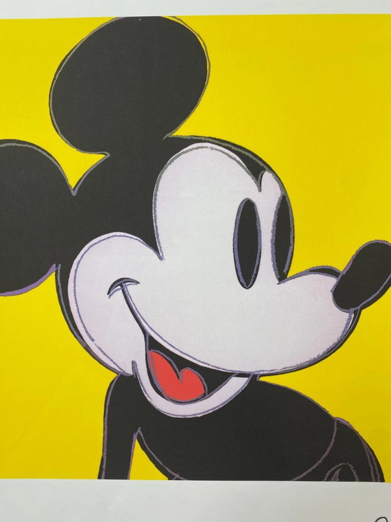 After Andy Warhol, Mickey, 1980s, Lithograph – Lithographs & prints, Paper (photo 4 of 8)