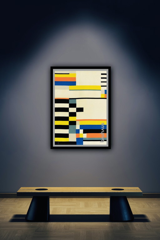 Bauhaus: Imagen de alfombra. Obra de Ruth Hollos-Consemüller.