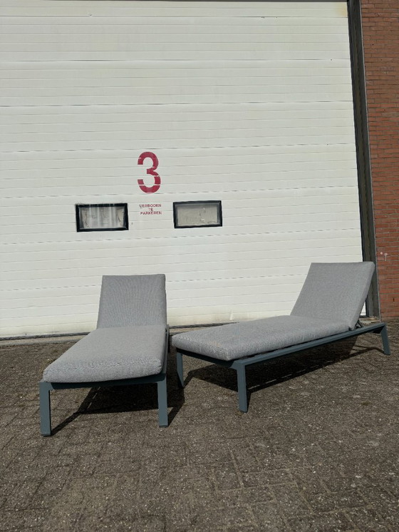 Image 1 of 2x Lettino Gandia Blasco (giardino/serre)