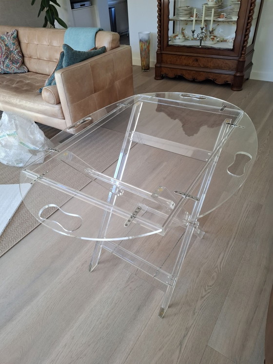 Butlertray. – MCI, Servierwagen, Plexiglas (photo 3 of 5)