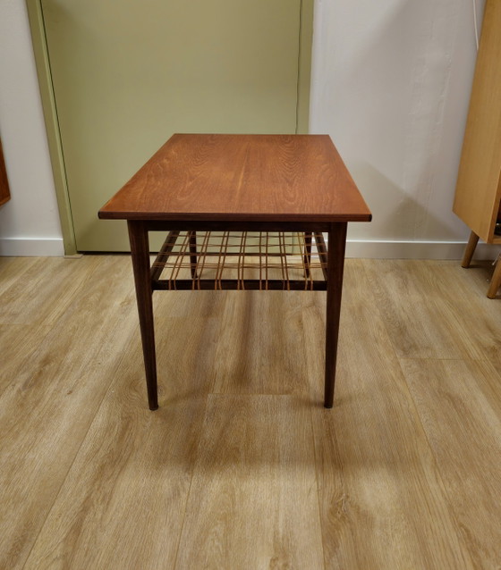 Image 1 of Tavolino da caffè vintage Ilse Möbel in teak