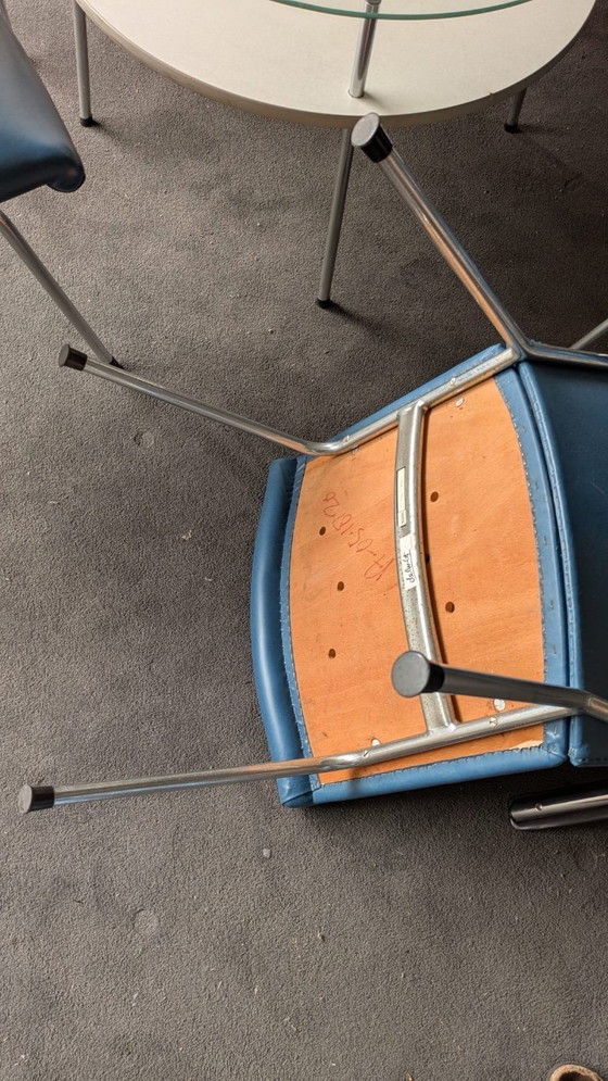 Image 1 of 6x Gebroeders de Wit vintage fauteuils 3114