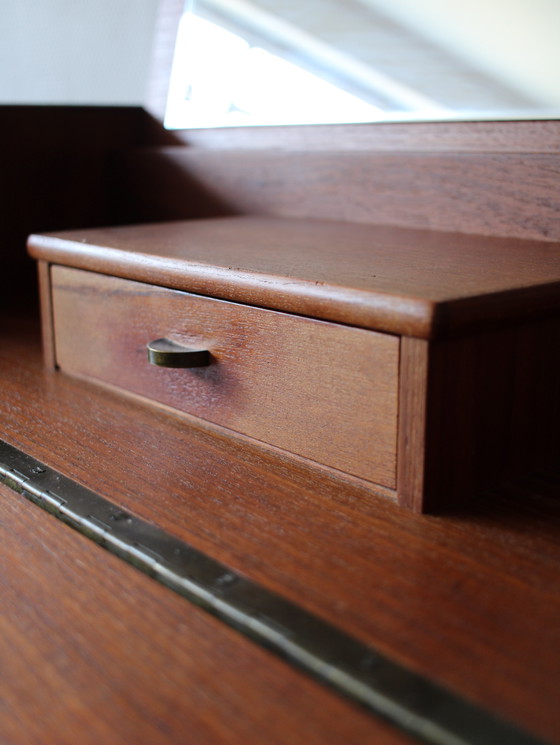 Image 1 of Vintage Danish dressing table/chest of drawers in teak