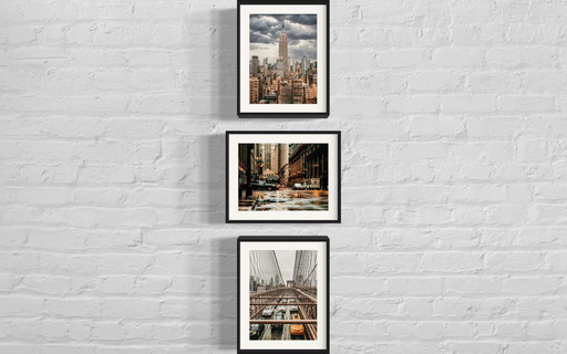 Straten van New York I - Serie van 3